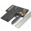 Mini Carabiner Card Knife with EDC Multi Function Opener Tool